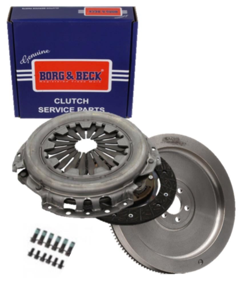 COMPLETE FLYWHEEL, CLUTCH KIT & BOLTS HKF1077 FOR A Volvo V70 1.6 D