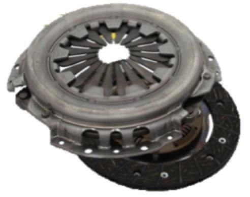 COMPLETE 2 PART OEM QUALITY CLUTCH KIT FOR A Ford 1.8 TDCi